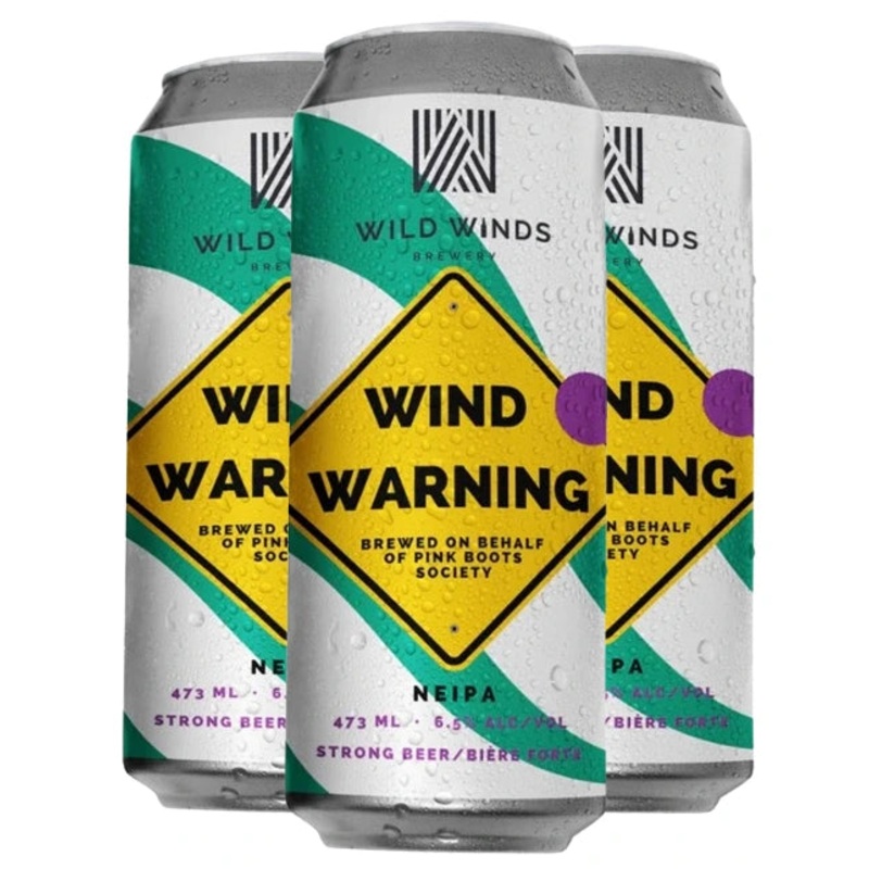 WILD WINDS WIND WARNING NEIPA 473ML 4PK CAN @ Red Deer [1051044] 1892 ml