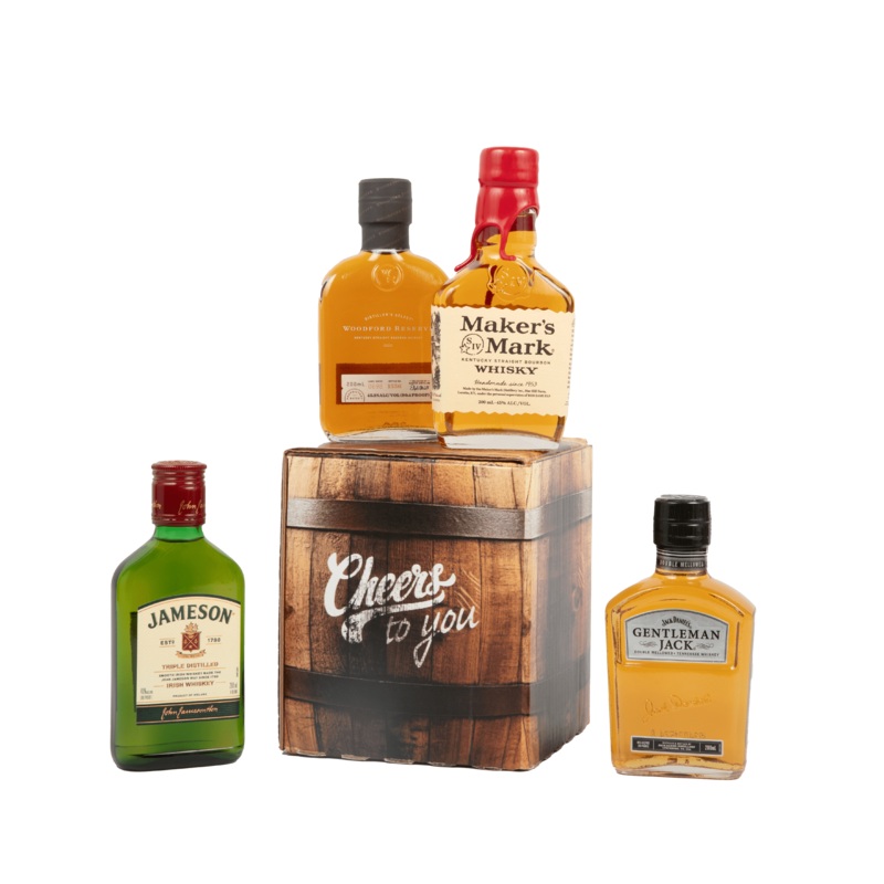 4 Legends Whiskey Tasting Set