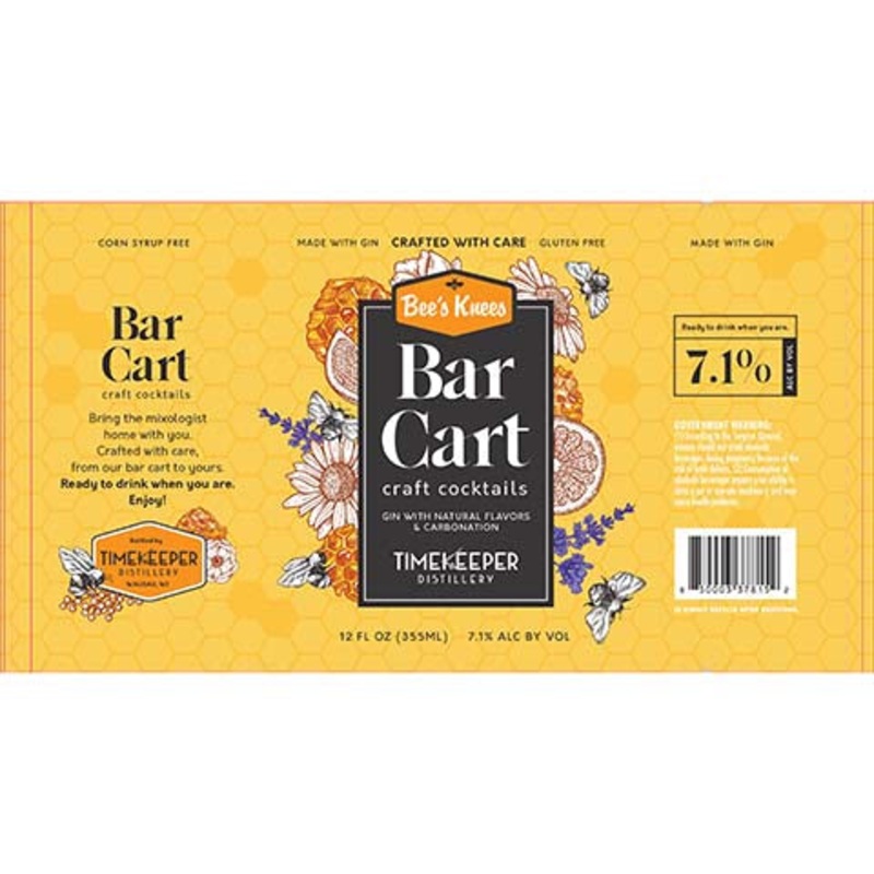 Bar Cart Bee’s Knees 12OZ SINGLE BTL