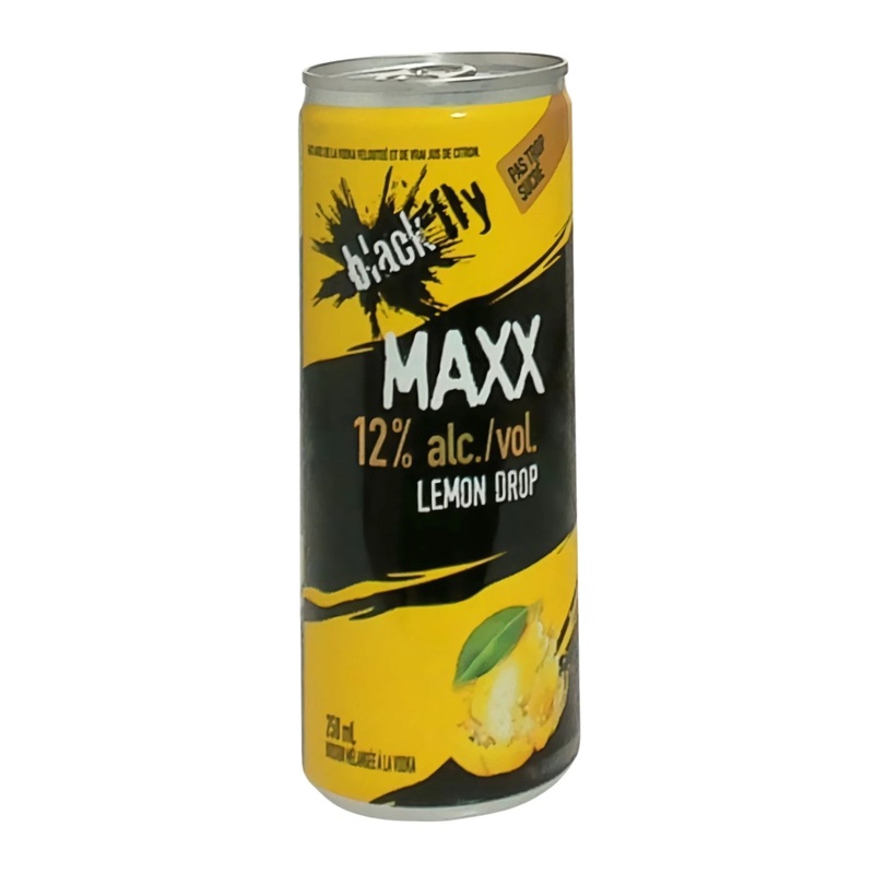 BLACK FLY MAXX LEMON DROP 250ML CAN @ Signal Hill [1056365] 250 ml