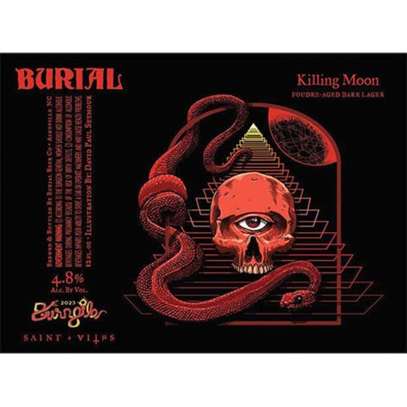 Burial Killing Moon Dark Lager 12OZ SINGLE BTL