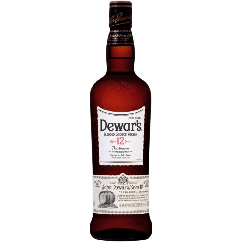 DEWAR’S BLENDED SCOTCH THE ANCESTOR 12 YR 80 W/ GIFT BOX 750ML 750ML