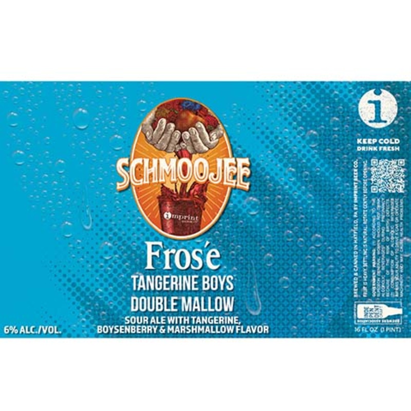 Imprint Schmoojee Frose Tangerine Boys Double Mallow Sour Ale 16OZ SINGLE CAN