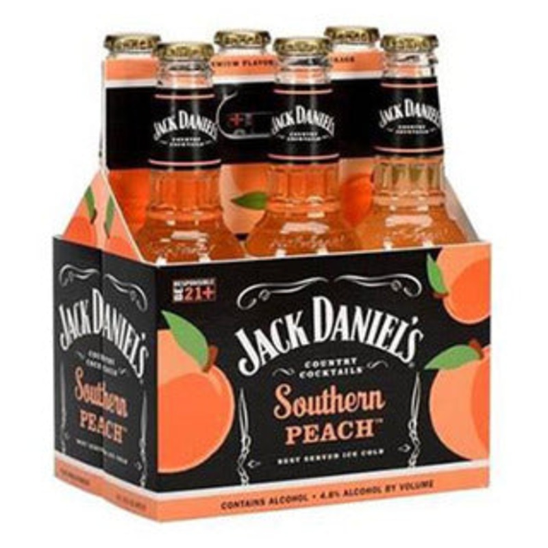 JACK DANIELS COUNTRY SOUTH PEACH 296ML 6PK BT @ Sage Hill [1003163] 1776 ml