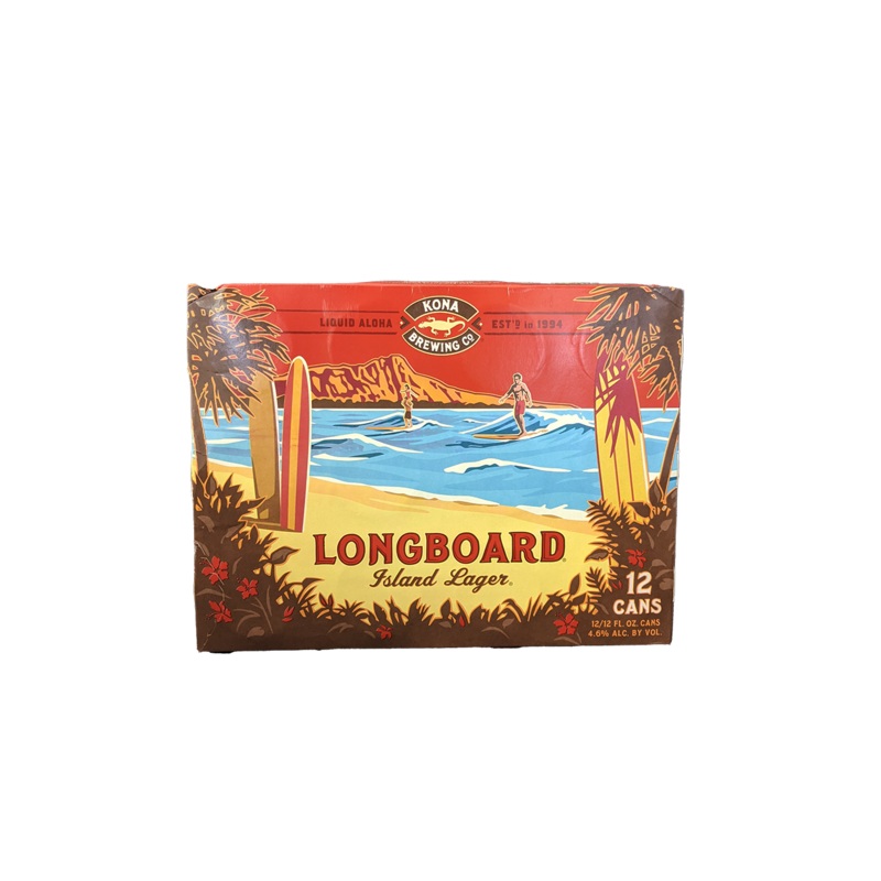 Kona Longboard Lager 12 Pack Cans