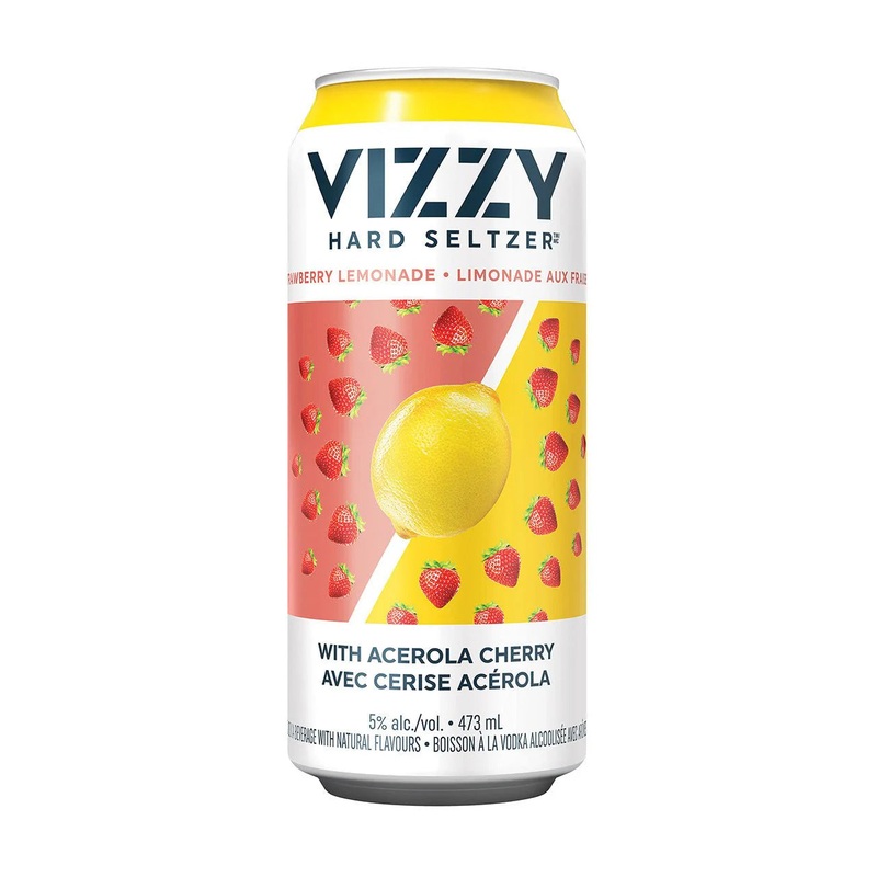 VIZZY HARD SELTZER STRAWBERRY LEMONADE 473ML CAN @ Sage Hill [1038510] 473 ml