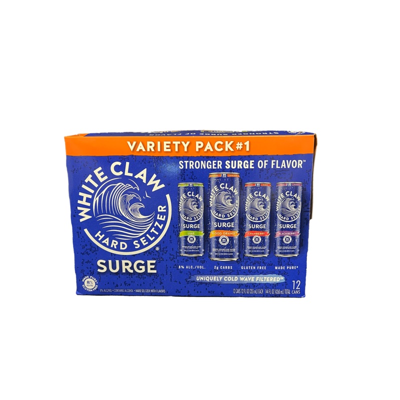 White Claw Surge #1 Variety 12 Pack Cans