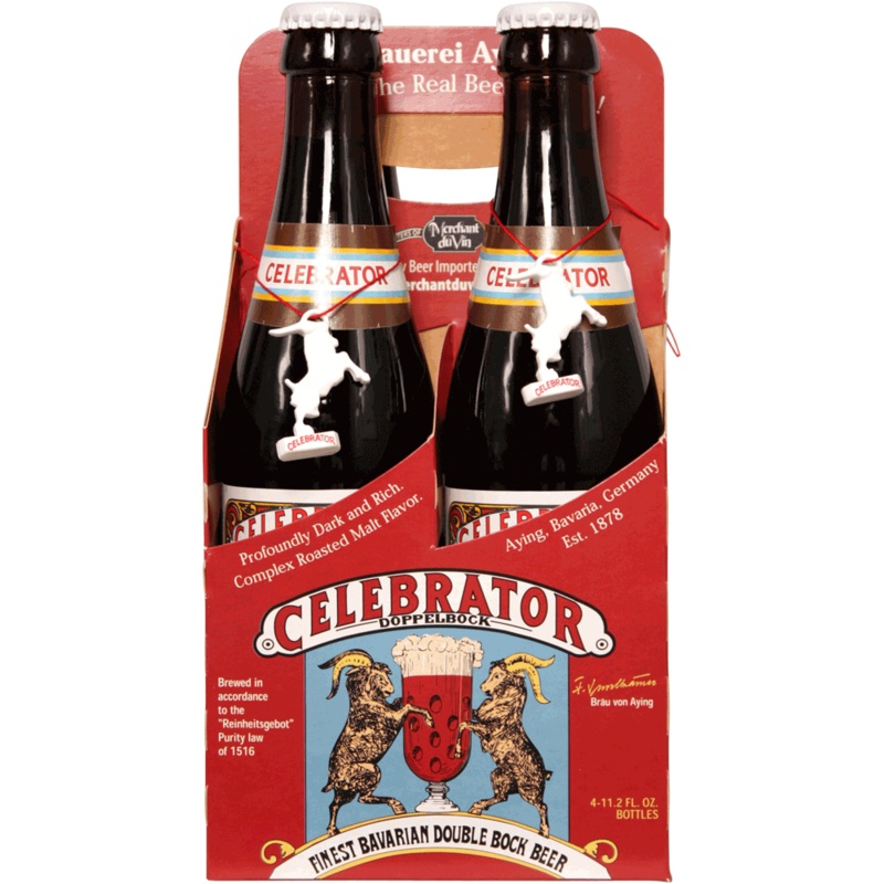 AYINGER CELEBRATOR DOPPELBOCK 330ML 4PK BT @ St. Albert [1010016] 1320 ml