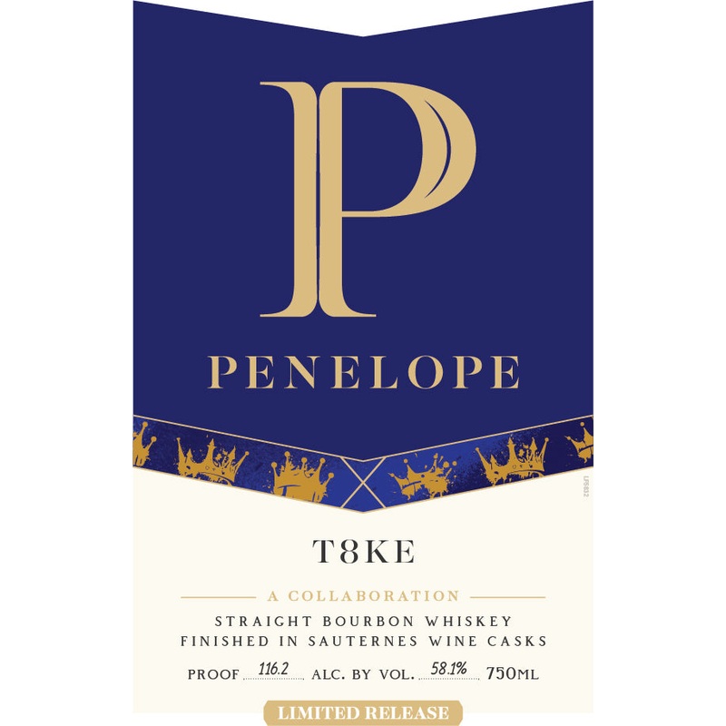 Penelope Bourbon x T8KE Noble Sauternes Cask Finished Straight Bourbon