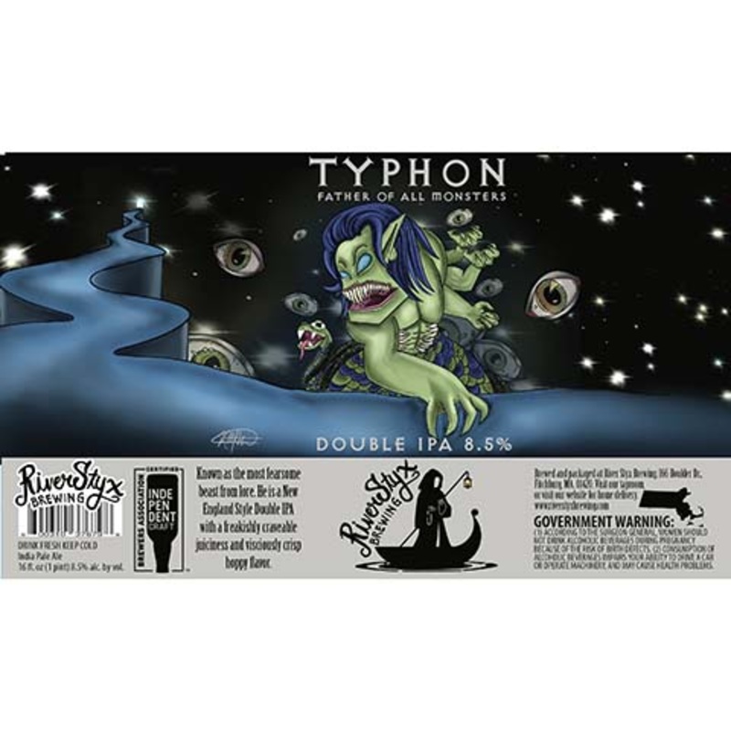 River Styx Typhon Father Of All Monsters DIPA 16OZ SINGLE CAN