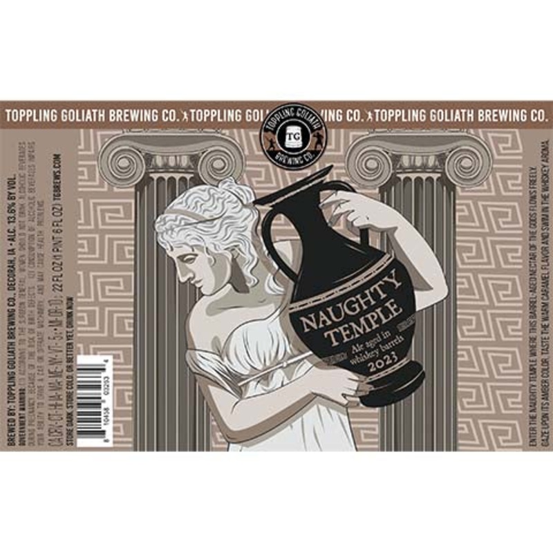 Toppling Goliath Naughty Temple 22OZ SINGLE BTL