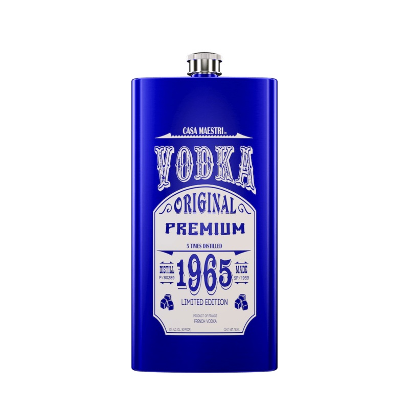 Casa Maestri Vodka Flask 1965 750ML 750ml Bottle
