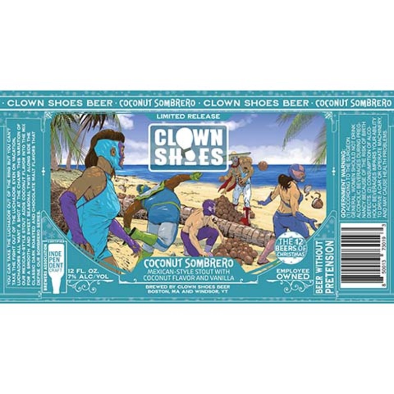 Clown Shoes Coconut Sombrero Stout 12OZ SINGLE CAN