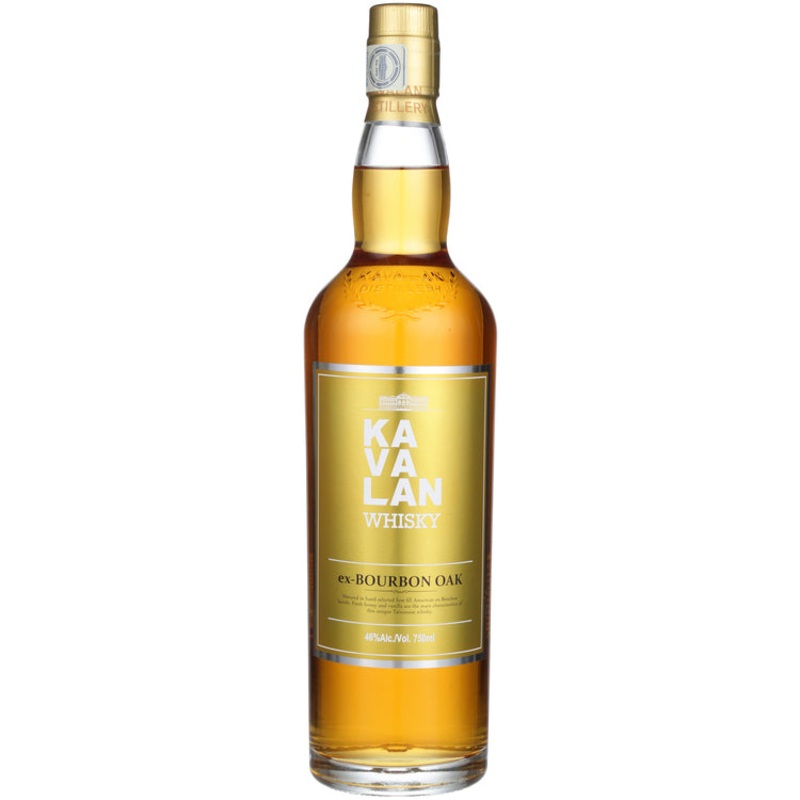 KAVALAN SINGLE MALT WHISKY EX BOURBON CASK 92 750ML 750ML