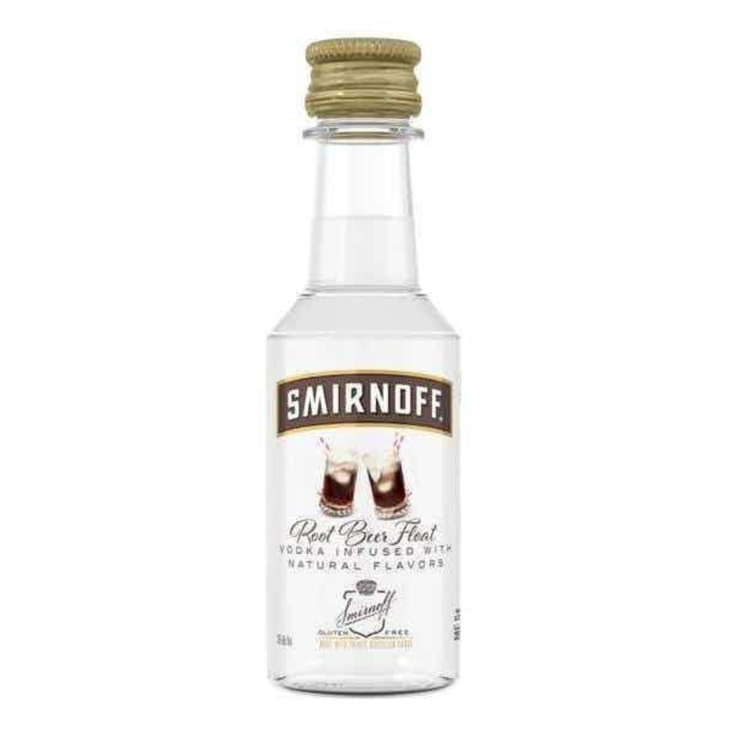 Nip Vodka Smirnoff Root Beer