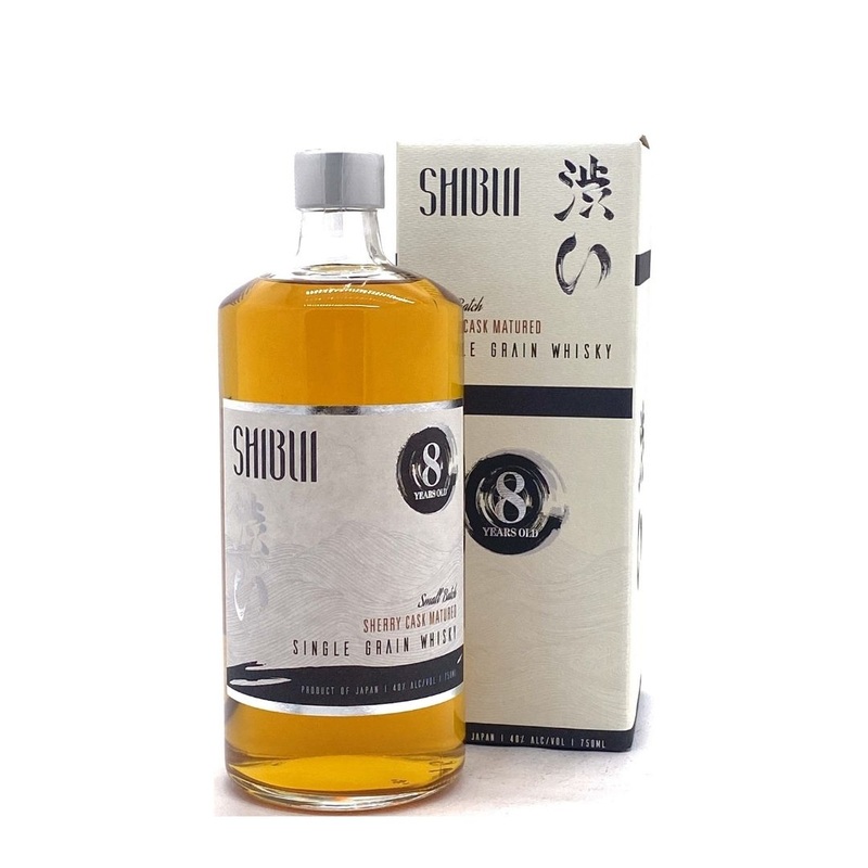 Shibui Single Grain Whisky Small Batch Sherry Cask Matured 8 Years 750mL
