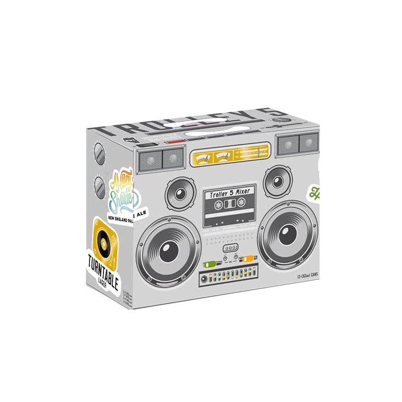 TROLLEY 5 BOOM BOX MIX PACK 355ML 12PK CAN @ Airdrie [1055455] 4260 ml