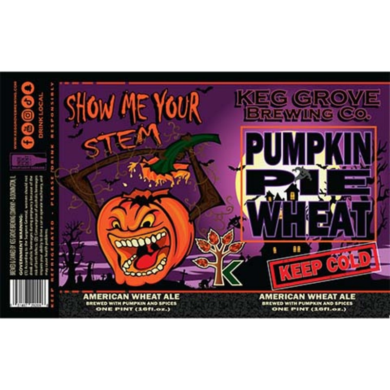 Keg Grove Show Me Your Stem Wheat Ale 16OZ SINGLE CAN