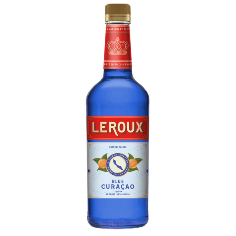 LEROUX CURACAO BLUE 30 750ML 750ML