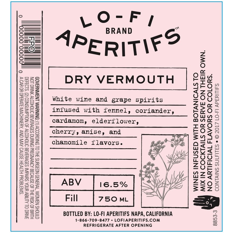 LO-FI APERITIFS DRY VERMOUTH 750 mL