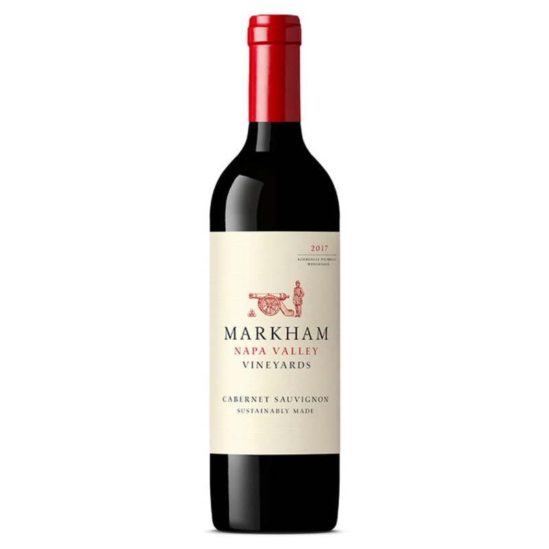 MARKHAM VINEYARDS CABERNET SAUVIGNON NAPA VALLEY 2017 750ML 750ML