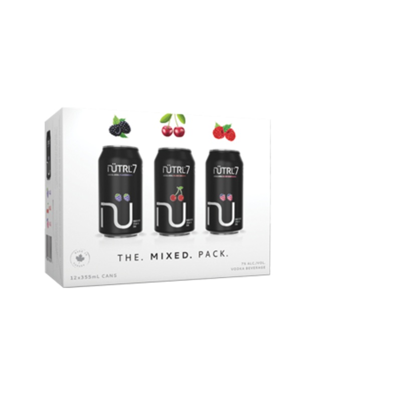 NUTRL7 VODKA SODA MIXED PACK 1