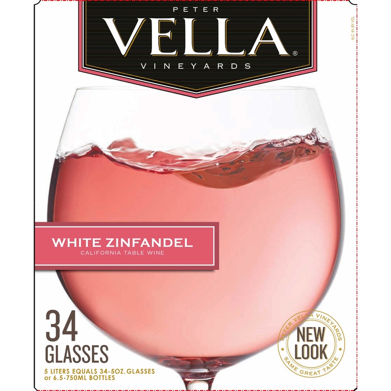 PETER VELLA WHITE ZINFANDEL 5 L