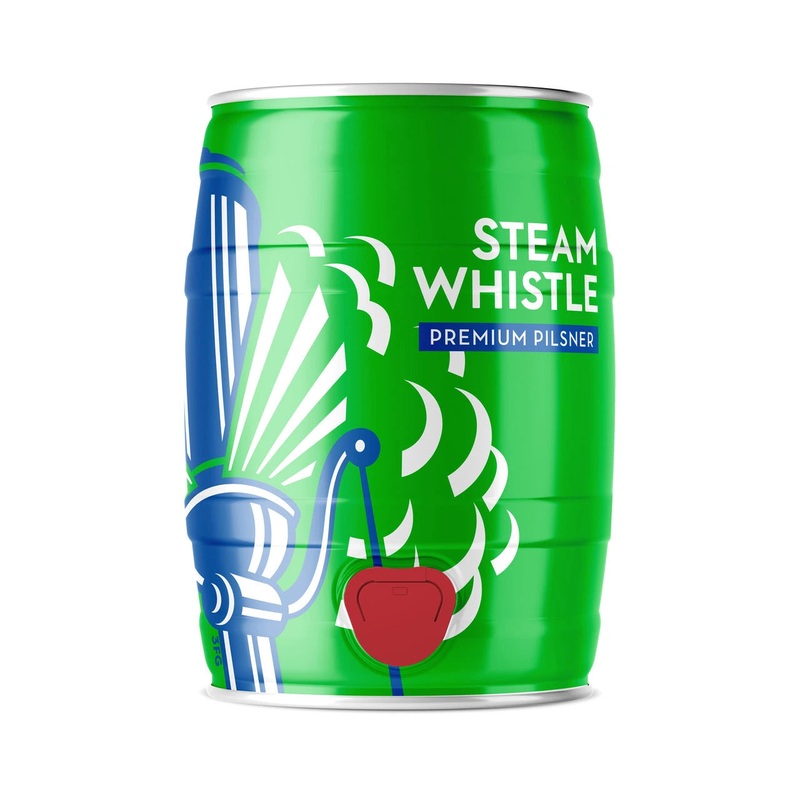 STEAM WHISTLE PREMIUM PILSNER 5L KEG @ Red Deer [1048368] 5000 ml