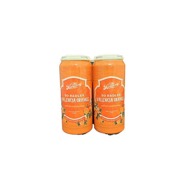 The Bruery So Radler Valencia Orange 4 Pack