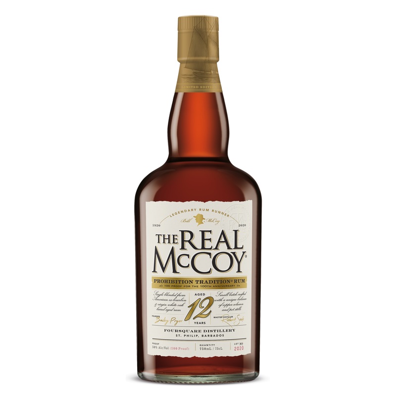 The Real Mccoy Rum Proh 12Y 100 750ML 750ml Bottle