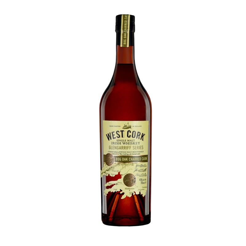 West Cork Whiskey Gleng Bog Oak 750ML 750ml Bottle