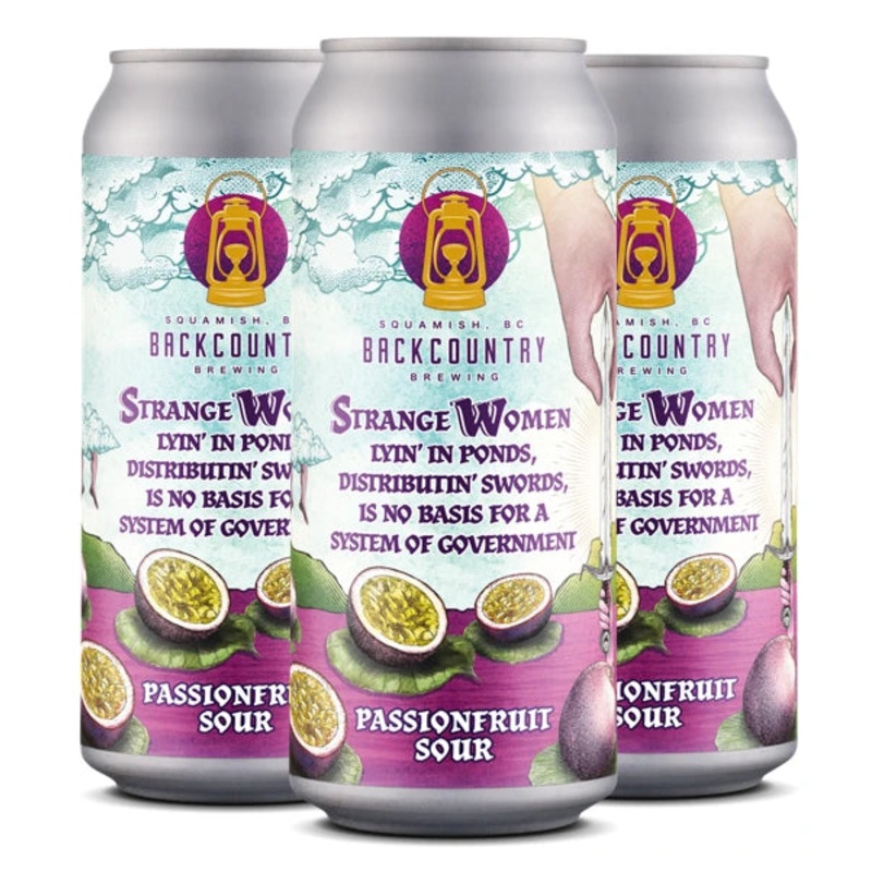 BACKCOUNTRY PASSIONFRUIT SOUR 473ML 4PK CAN @ Kelowna [1057510] 1892 ml