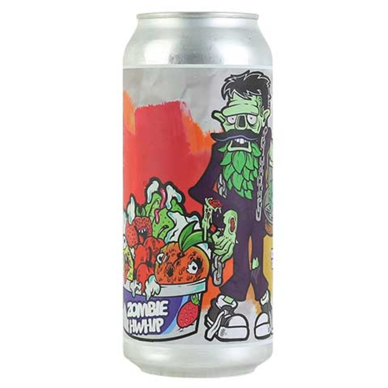 Beer Zombies Zombie HWhip: Strawberry, Orange, Banana, Vanilla 16OZ SINGLE CAN