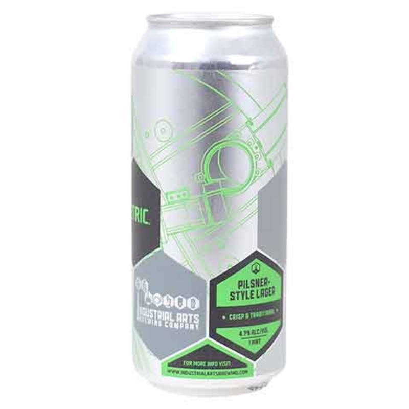 Industrial Arts Metric Pilsner 16OZ INGLE CAN