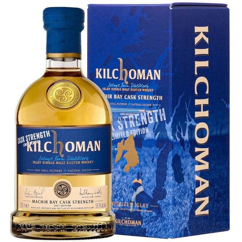 Kilchoman Machir Bay Cask Strength 2021 Edition Islay Single Malt Scotch Whisky 750ML BTL