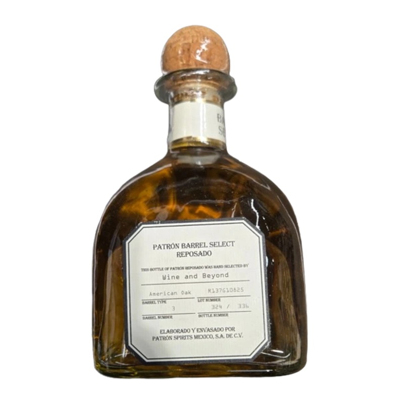 PATRON W&B SINGLE BARREL SELECT REPOSADO TEQUILA 750ML @ Airdrie [1052184] 750 ml