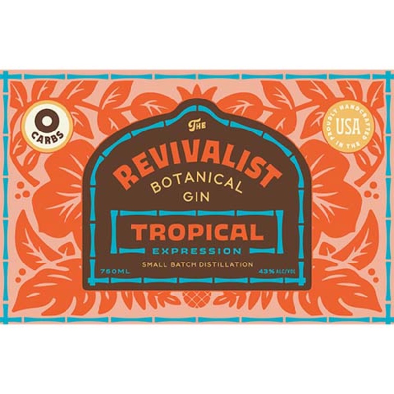 Revivalist Botanical Gin Tropical Expression 750ML BTL
