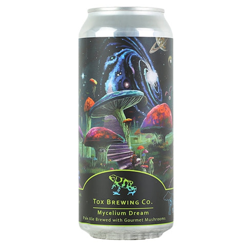 Tox Mycelium Dream Pale Ale (Maitake, Lion’s Mane) 16OZ SINGLE CAN