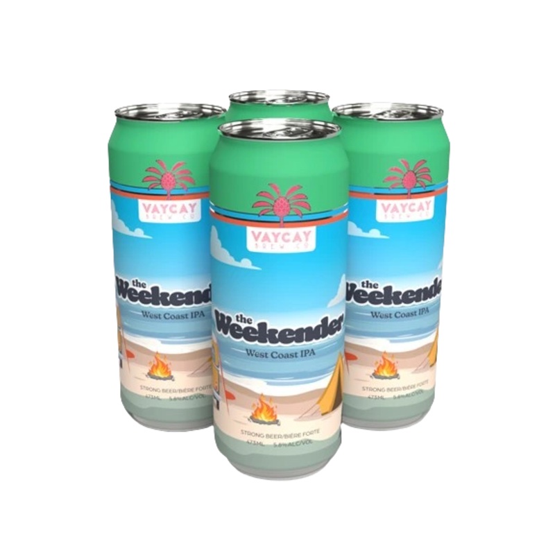 VAYCAY THE WEEKENDER WEST COAST IPA 473ML 4PK CAN @ St. Albert [1041498] 1892 ml