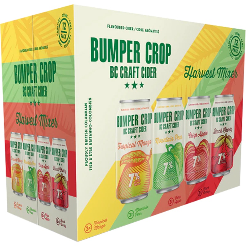 BUMPER CROP MIXER 355ML 12PK CAN @ Kelowna [1034962] 4260 ml