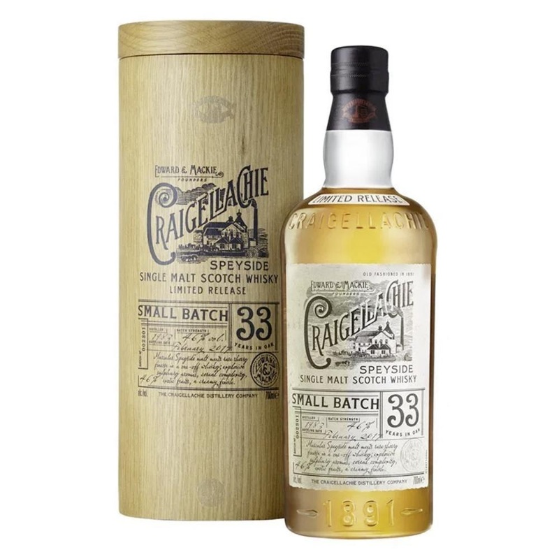 Craigellachie 33 Year Old Scotch