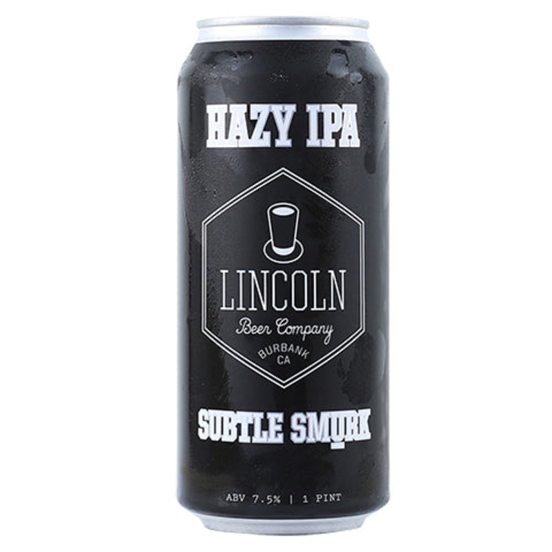 Lincoln Subtle Smurk Hazy IPA 16OZ SINGLE CAN