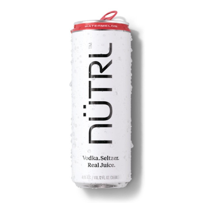 Seltzer NUTRL 4pk Watermelon 205002
