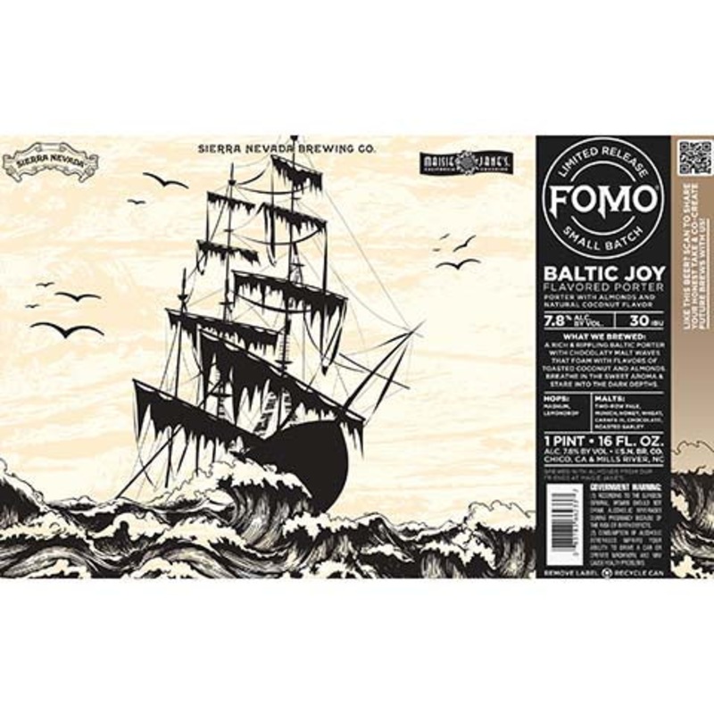 Sierra Nevada Baltic Joy Porter 16OZ SINGLE CAN