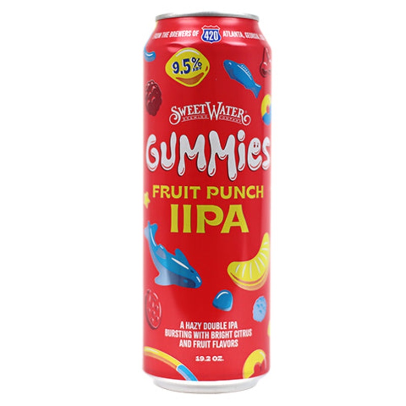 Sweetwater Gummies Fruit Punch IIPA 12OZ SINGLE CAN