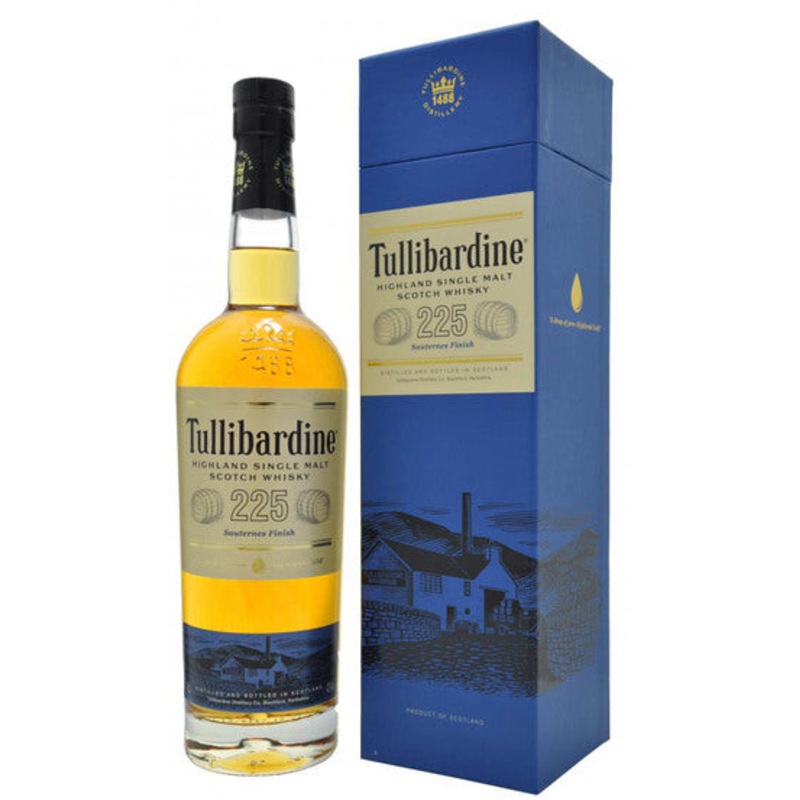 TULLIBARDINE 225 SAUTERNES FINISH SINGLE MALT SCOTCH 750ML @ Airdrie [1011050] 750 ml