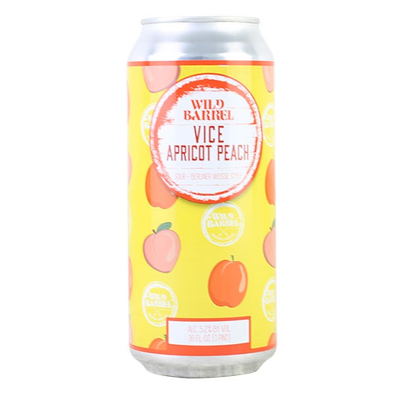 Wild Barrel Vice With Apricots & Peaches 16OZ SINGLE CAN