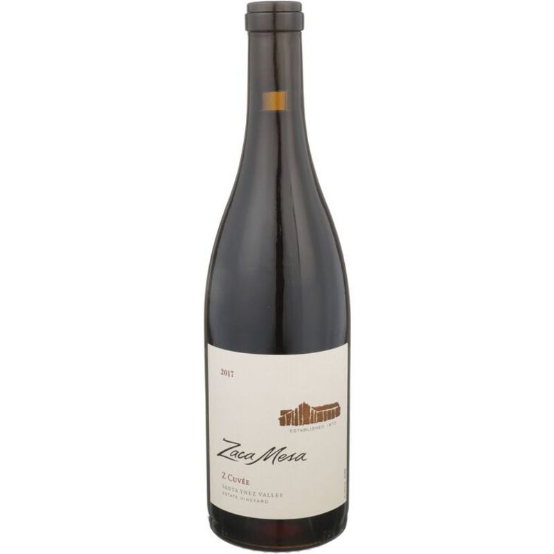 ZACA MESA RED WINE Z CUVEE ESTATE VINEYARD SANTA YNEZ VALLEY 2017 750ML 750ML