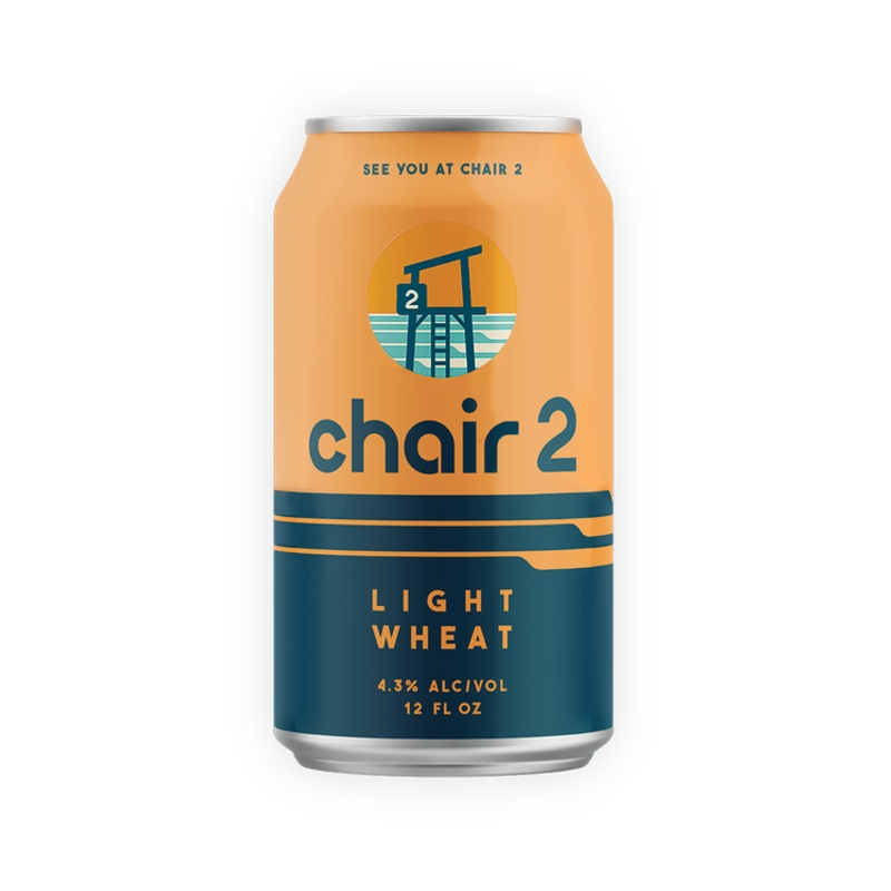 Beer chair 2 12pk can Light Wheat