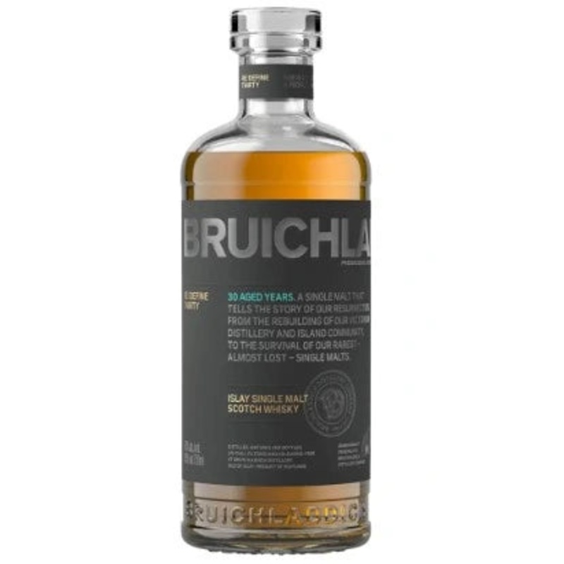 BRUICHLADDICH 30YR ISLAY SCOTCH WHISKY 700ML @ St. Albert [1056148] 700 ml